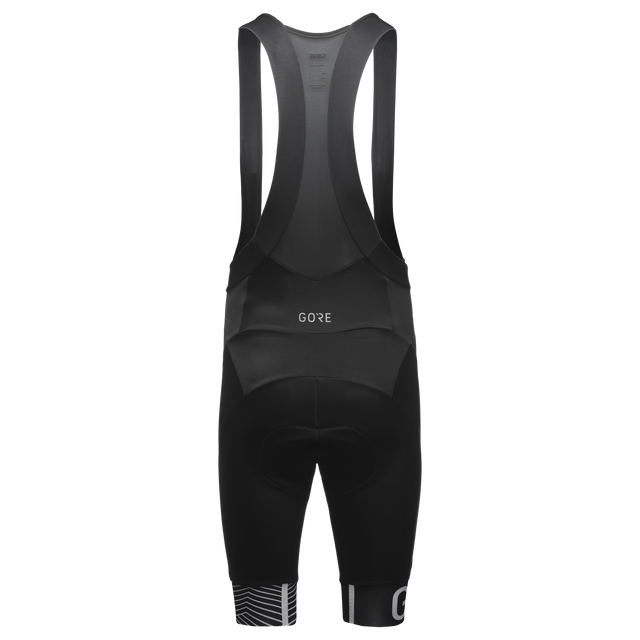 C5 Opti Bib Shorts+ Black / White 2