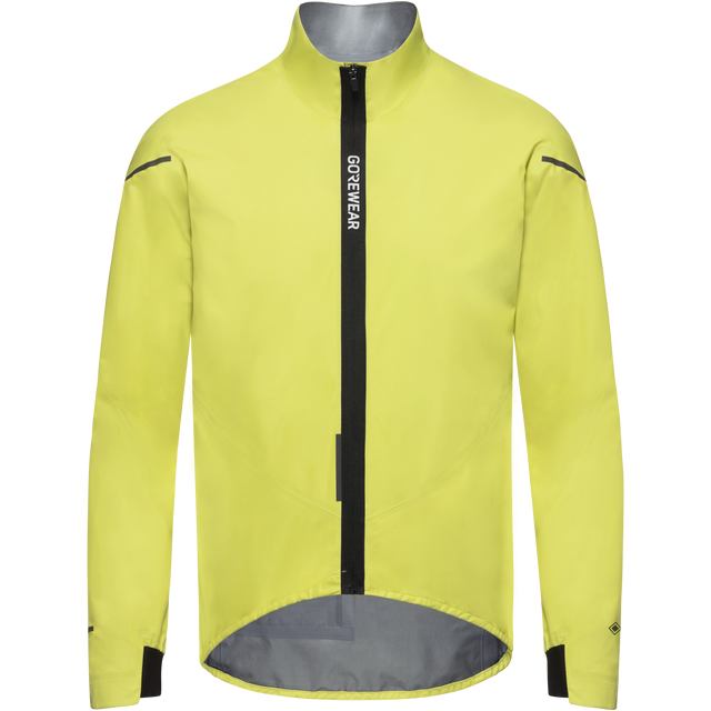 Spinshift GORE-TEX Jacket Mens Lime Yellow 1