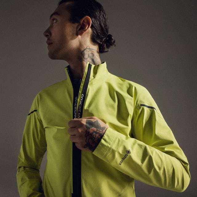 Spinshift GORE-TEX Jacket Mens Lime Yellow 5