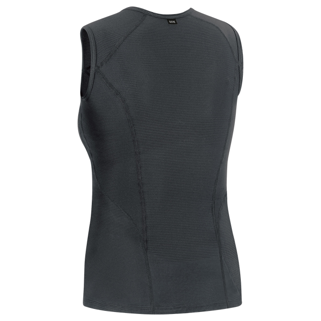 M Women Base Layer Sleeveless Shirt Black 2