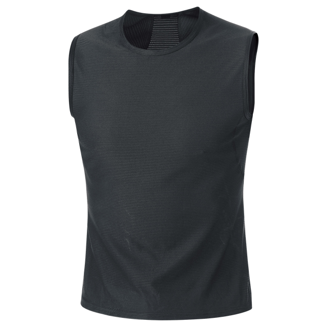 M Base Layer Sleeveless Shirt Black 1
