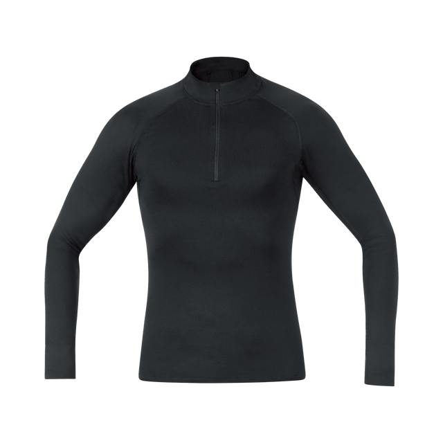 M Base Layer Thermo Maillot ras du cou Black 1