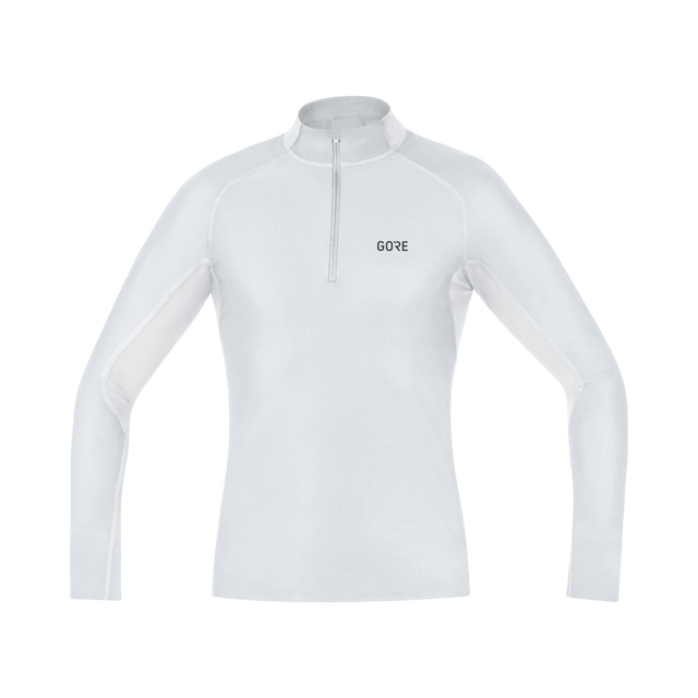 Camiseta cuello M GORE® WINDSTOPPER® Base Layer Thermo Light Grey/White 1