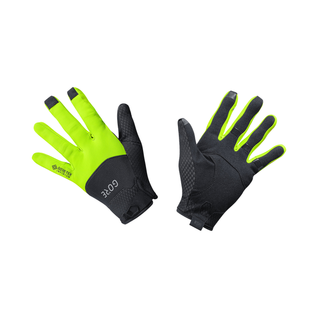 C5 GORE-TEX INFINIUM™ Gloves Black/Neon Yellow 1