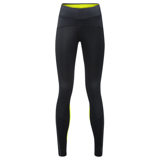 R5 Damen GORE-TEX INFINIUM™ Tights Black/Neon Yellow 1