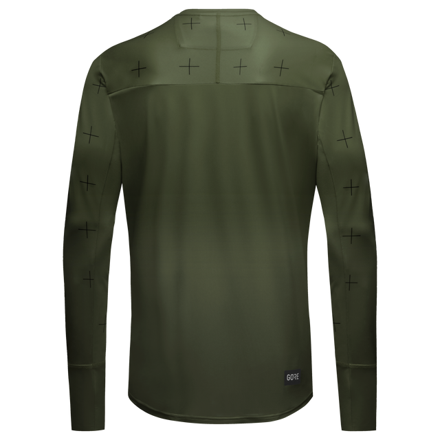 TrailKPR Daily Mallot á Manches Longues Homme Utility Green 2