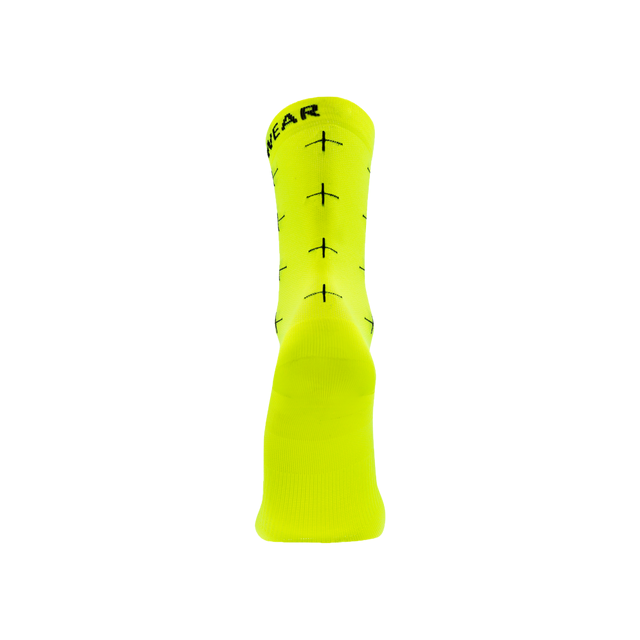 Chaussettes Essential Daily Neon Yellow 2