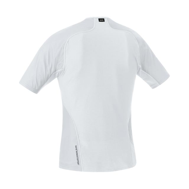 M GORE® WINDSTOPPER® Base Layer Shirt Light Grey/White 2
