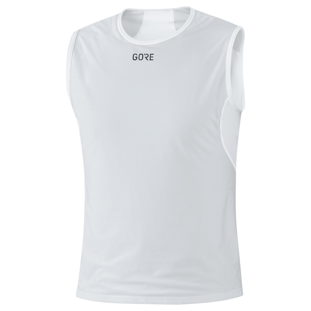 M GORE® WINDSTOPPER® Base Layer Sleeveless Shirt Light Grey/White 1