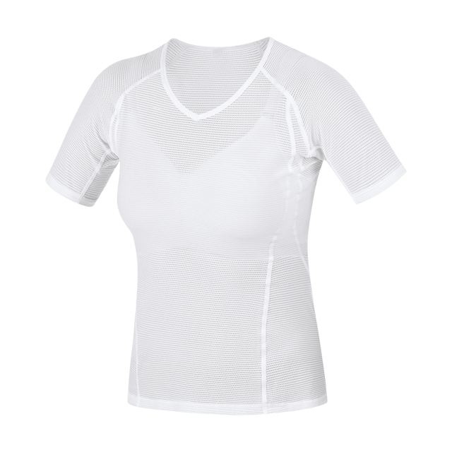 M Women Base Layer Shirt White 1