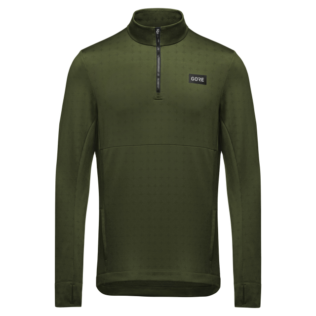 Everyday Thermo 1/4-Zip Mens Utility Green 1