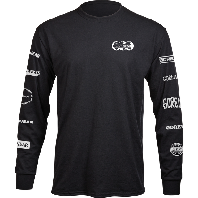 GOREWEAR Moto Long Sleeve T-shirt Black 1
