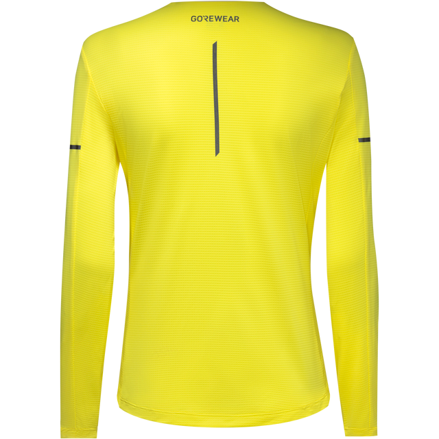 Contest 2.0 Long Sleeve Tee Womens Washed Neon Yellow 2