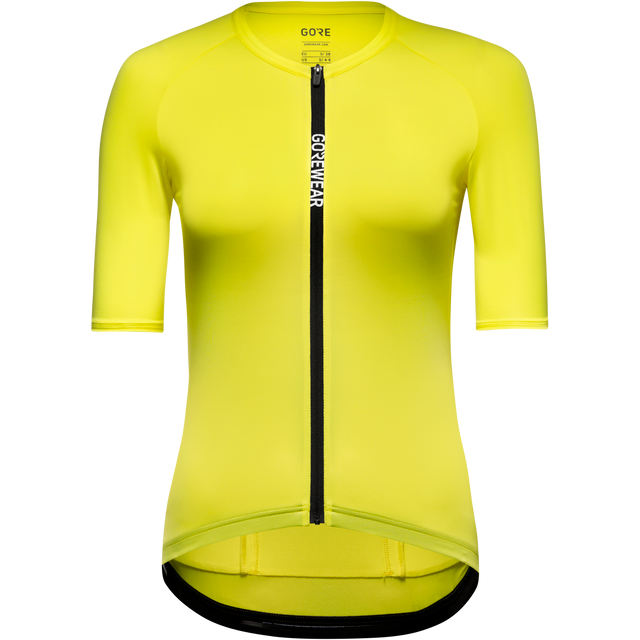 SPINSHIFT Jersey Womens Washed Neon Yellow 1