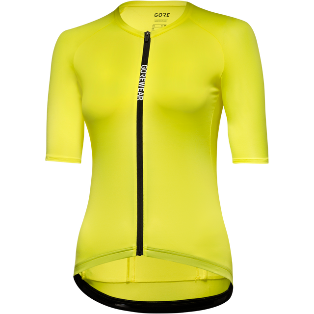 SPINSHIFT Jersey Womens Washed Neon Yellow 3