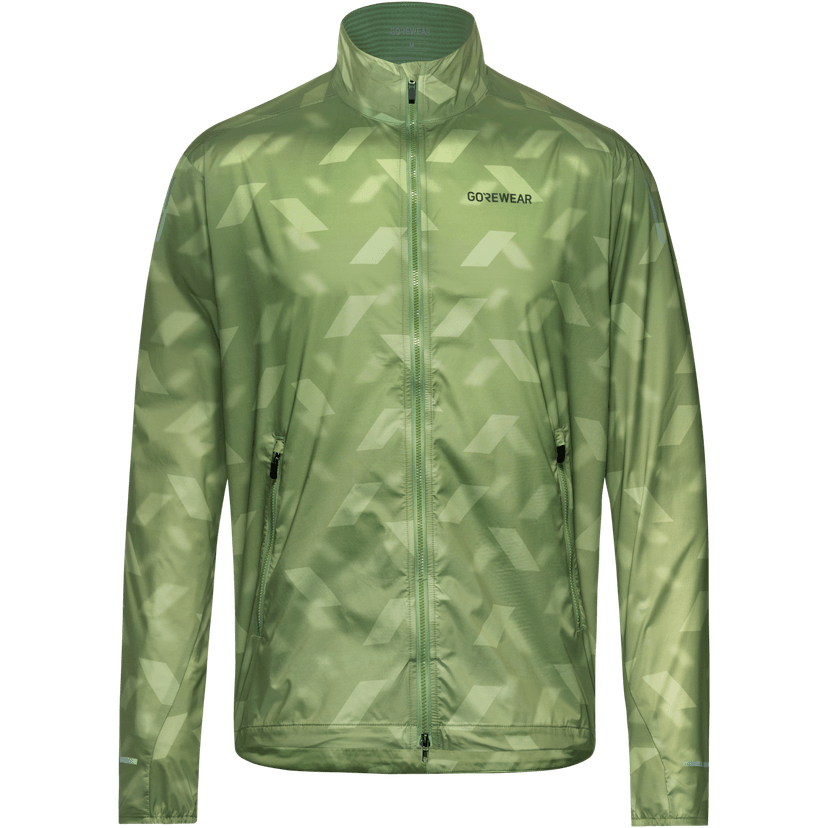 CONCURVE 3D Graphic Windbreaker Mens