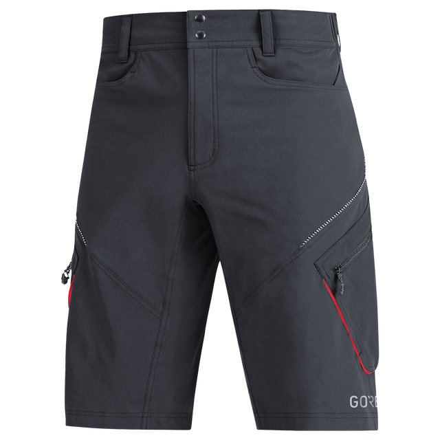 C3 Trail Pantaloncini Black/Red 1