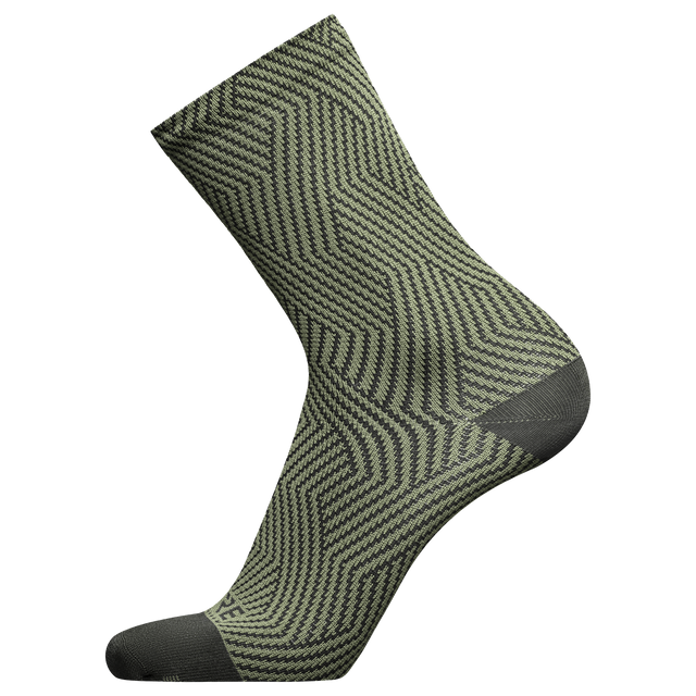 C3 Mid Socks Utility Green/Black 1