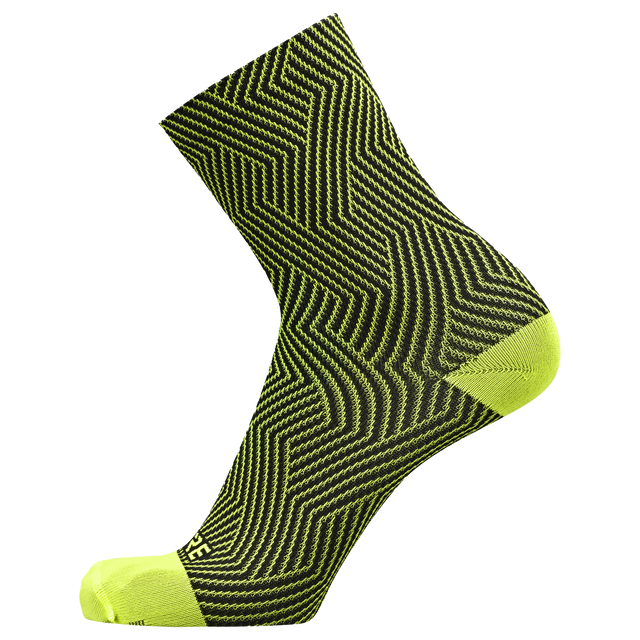 C3 Mid Socks Neon Yellow/Black 1