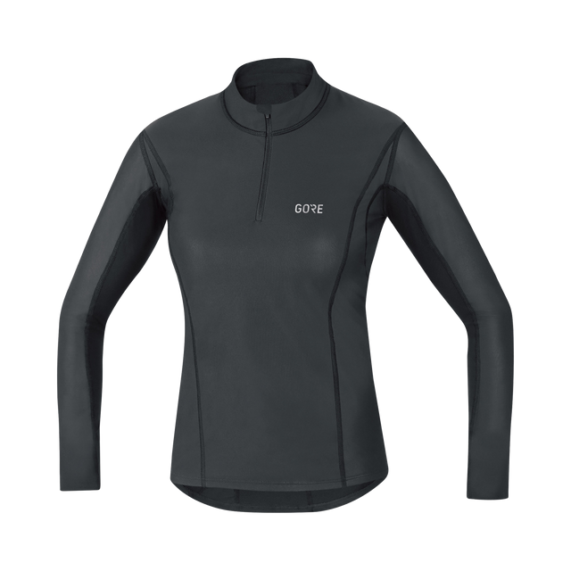 M Femme GORE® WINDSTOPPER® Base Layer Thermo Maillot ras du cou Black 1