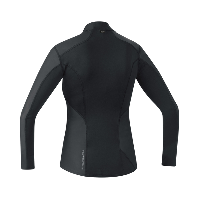 M Femme GORE® WINDSTOPPER® Base Layer Thermo Maillot ras du cou Black 2