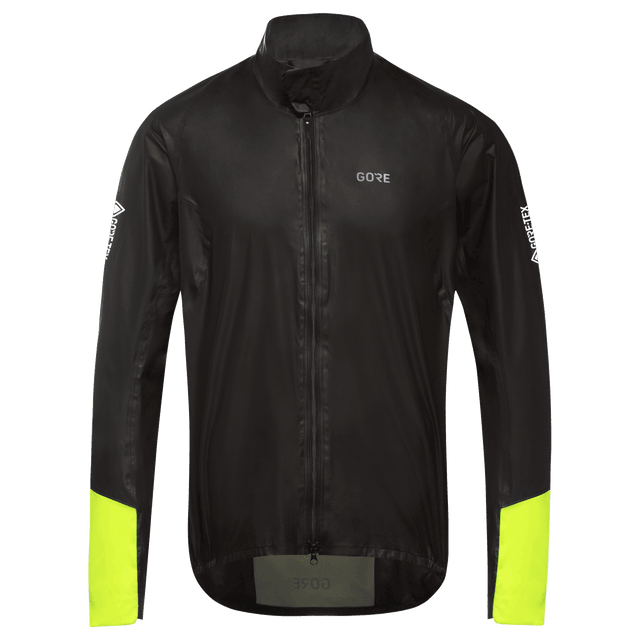 C5 GORE-TEX SHAKEDRY™ 1985 Viz Veste Black/Neon Yellow 1