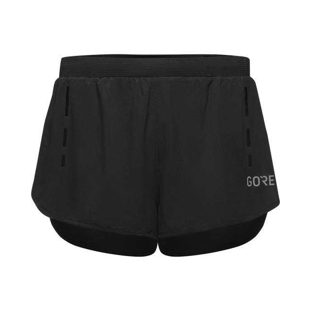 Split Shorts Herren Black 1