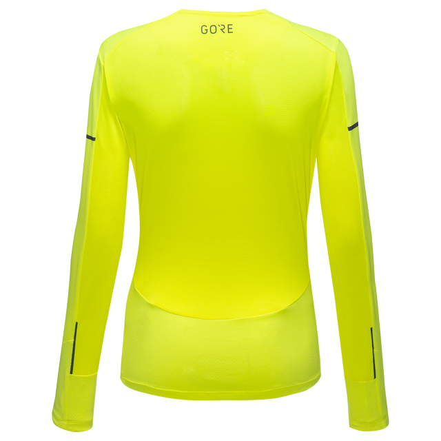 Vivid Langarm Shirt Damen Neon Yellow 2