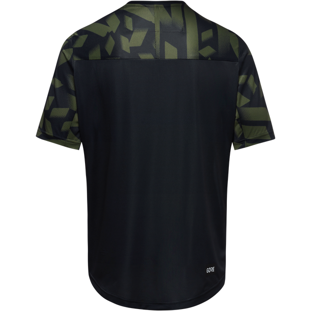 TrailKPR Daily Maillot Homme Black/Utility Green 2