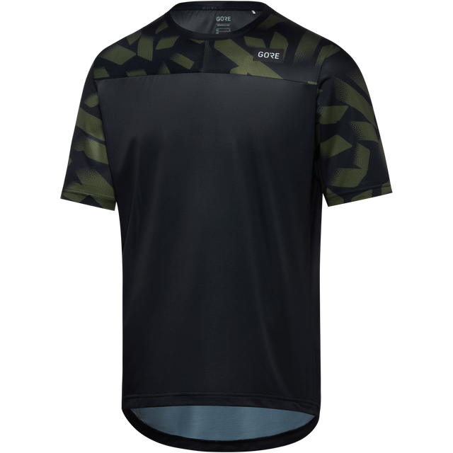TrailKPR Daily Maillot Homme Black/Utility Green 3