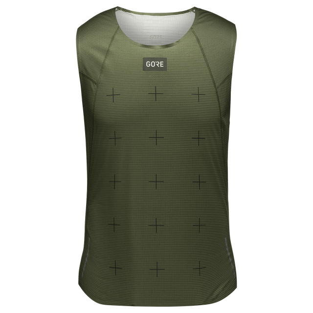 Contest Daily Singlet Mens Utility Green 1