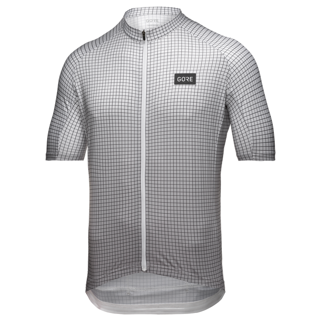 Grid Fade Jersey Mens Lab Gray/White 3