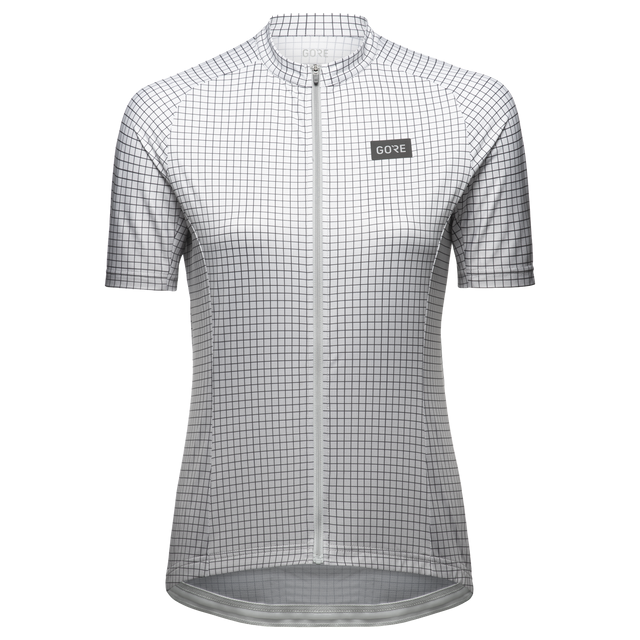 Grid Fade Maillot Femme Lab Gray/White 1