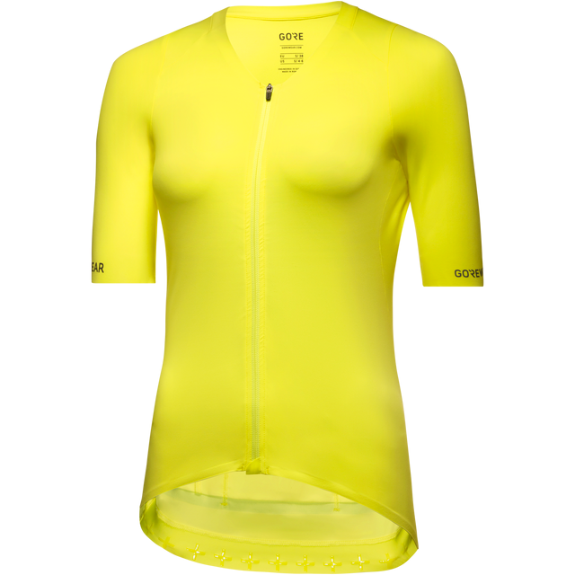 Distance Jersey Womens Washed Neon Yellow 3