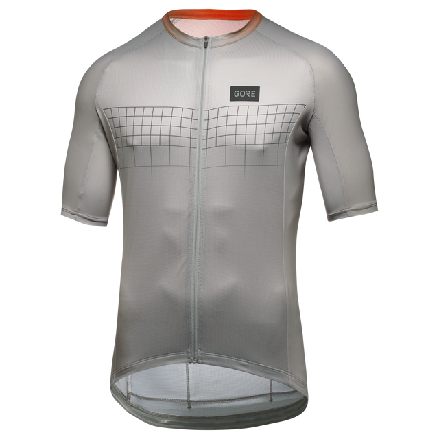 Maillot Grid Fade 2.0 Homme Lab Gray/Fireball 3