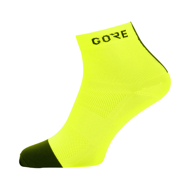 M Light Mid Socks Neon Yellow/Black 1