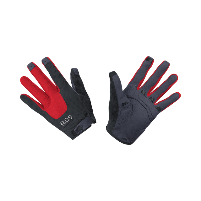 C5 Trail Gloves Black/Red 1