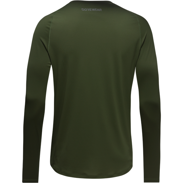 Everyday Langarm Shirt Herren Utility Green 2
