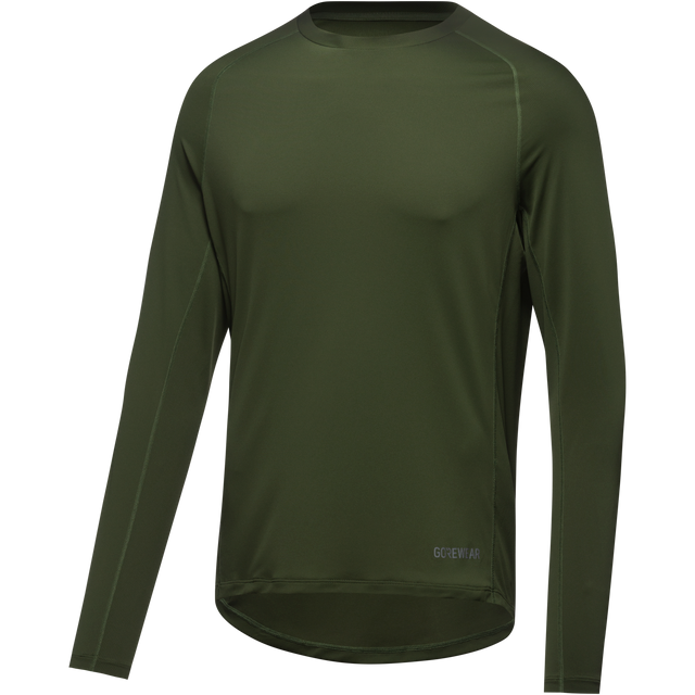 T-Shirt Á Manches Longues Everyday Homme Utility Green 3