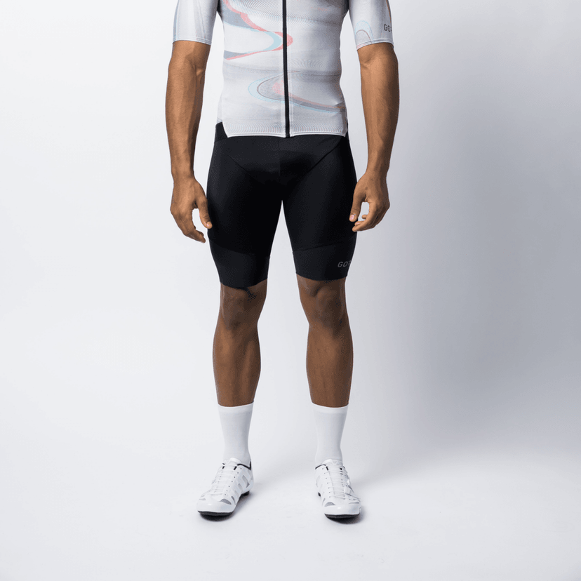 Men's tight 2025 fitting gym shorts