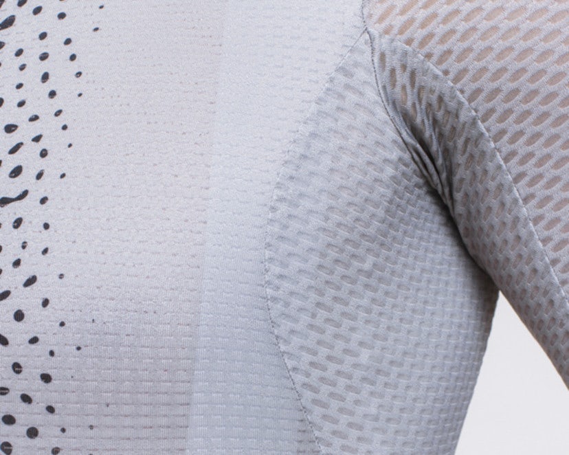 Recycled, soft mesh-material