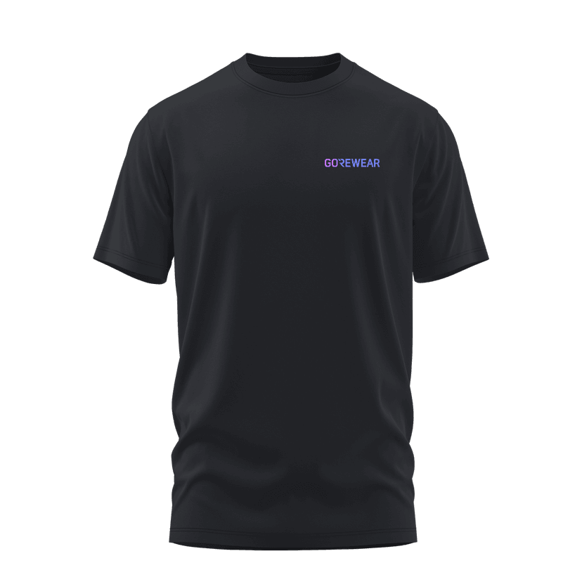 Tee-shirt graphique avec logo en pointillés