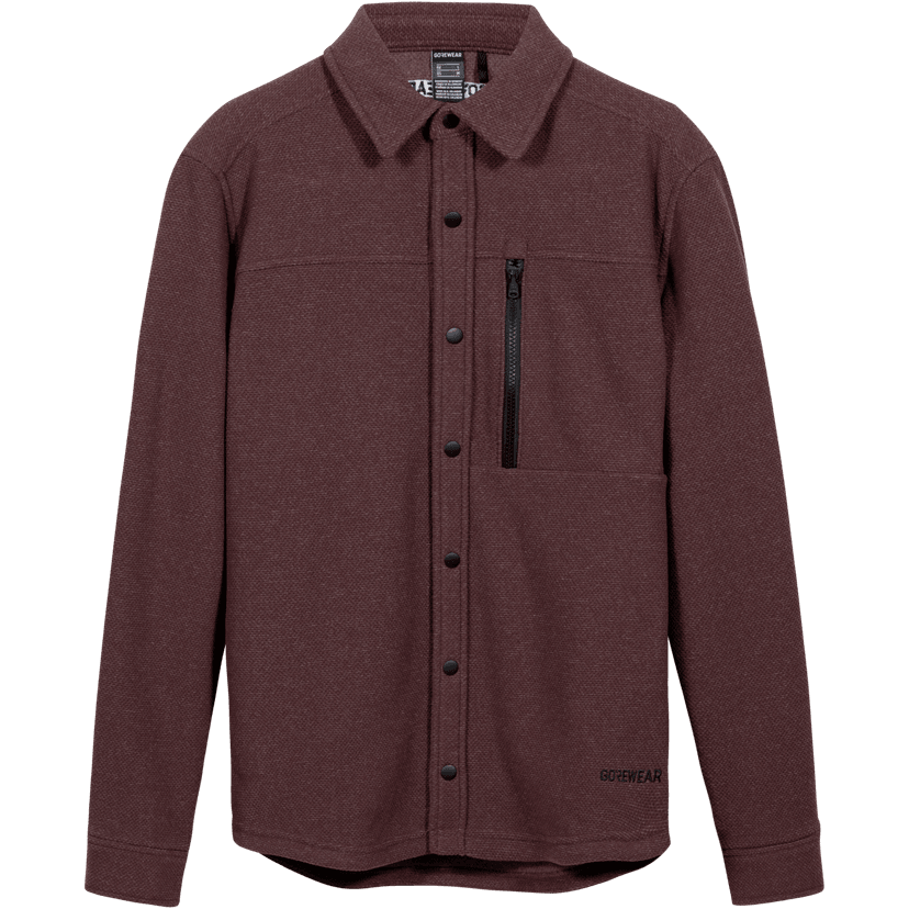 Hybrid Fleece Flannel Shirt Mens