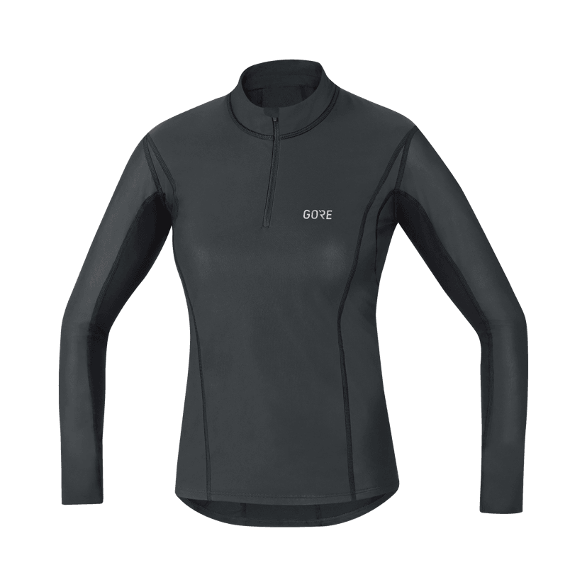 M WINDSTOPPER® Base Layer Thermo Maglia colla alta Donna