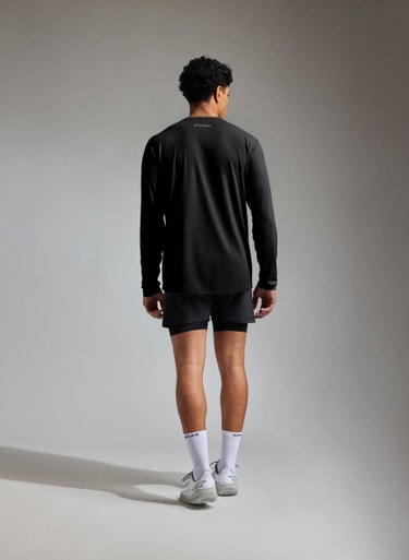 Everyday Logo Tech Long Sleeve Tee Mens