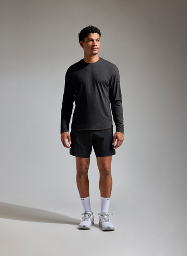 Training Langarm Shirt Herren