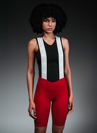 Distance Kurze Trägerhose+ 2.0 Damen