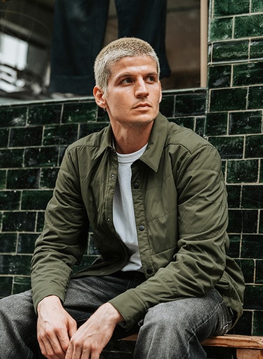 Crossover Insulated Shirt Jacket Mens