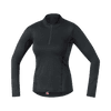 M Damen Base Layer Thermo Stehkragenshirt